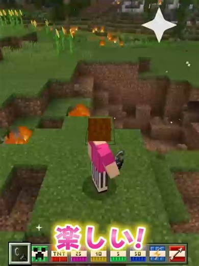 マインクラフトで25種類のTNTを爆発させる！