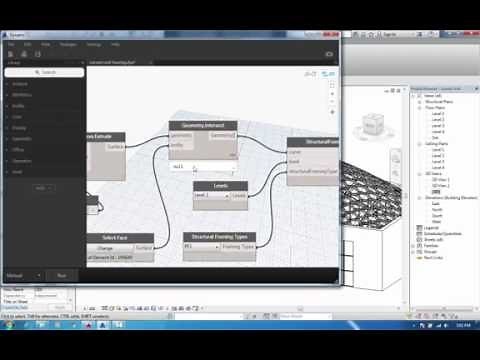 Dynamo Revit Structural Framing