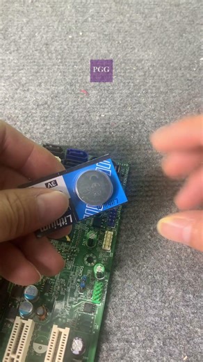 How to Replace CMOS Battery on DELL G45 Motherboard #shorts #pgg #pcbuild #g45