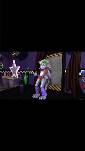 Roxy Pump It Moment #fnaf #fivenightsatfreddys #memes #funny