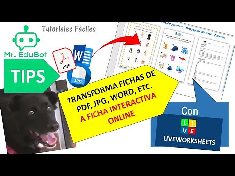 ✅CREA TUS FICHAS INTERACTIVAS CON LIVEWORKSHEETS🔥🔥
