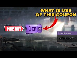 What is Use of Lucky Box Coupon in COD Mobile