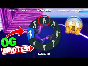 *NEW* Fortnite Map with EVERY OG EMOTE!
