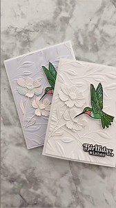 White On White Card Making Technique