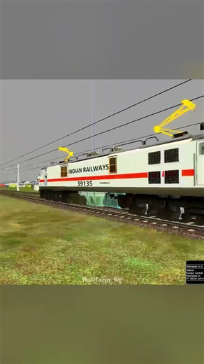 Shots 12302/New Delhi - Howrah Rajdhani Express || #msts #openrails