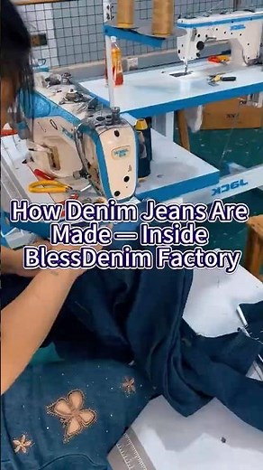 How We Make Custom Jeans | BlessDenim Factory Tour