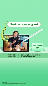 Join our Galaxy Tab S10 FE Series workshops to unlock your creativity and get a mystery figurine! Sign up no! T&C's apply. | Samsung