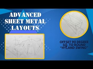 Advanced Offset 90 Degree Square to Round " Hyland Swing"