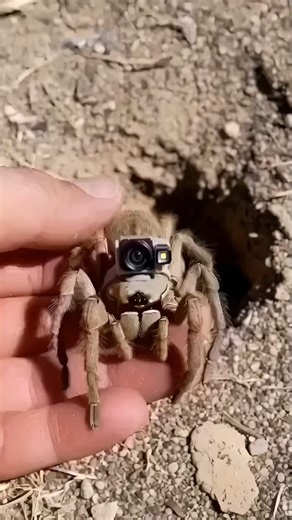 POV: Camel Spider Exploring Its Underground Colony | Micro Camera Research Footage