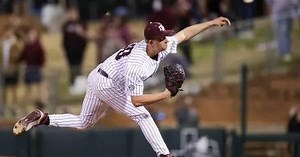 Texas A&M baseball pitcher Kaiden Wilson taken by Miami Marlins in ninth round of 2025 MLB Draft