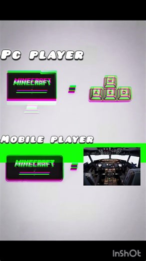 pc player vs bedrock players controls # minecraft #bedrock #minecraftshorts