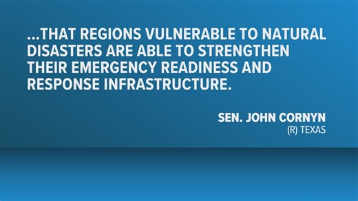 Sen. John Cornyn proposes bill aimed at improving Texas disaster warning systems after deadly flood
