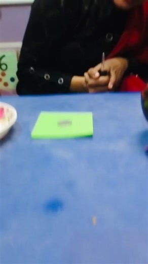 How many drops can a coin hold! -S.kg Our Senior KG children...