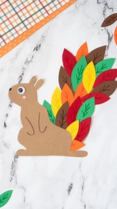🍁🐿️ This Easy Fall Squirrel Craft for Kids is so fun to make! All you need are colorful paper leaves a little imagination to create the cutest fluffy tail. A perfect fall leaf craft for preschool or family craft time. The Free template is on Madetobeamomma.com✂️✨ #fallcrafts #kidsactivities #activitiesforkids #crafting #craftingfun #creativekids #craftingwithkids #kidscrafts | Made to be a Momma