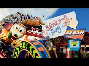 Slinky Dog Dash Full Ride POV - Hollywood Studios Disney World
