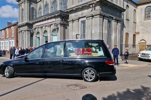 Hundreds pay respects to iconic West Midlands traveller at his funeral