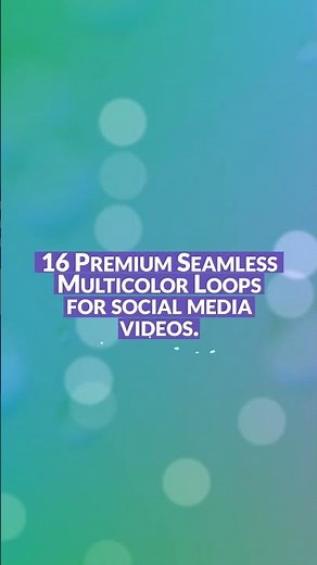 16 Vertical Bright Bokeh Glimmer Backdrop