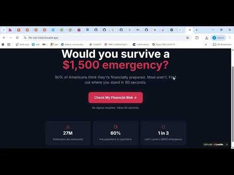 LifeShield — Financial Risk Simulator | Innovation Hacks 2.0