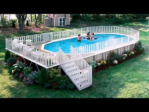 18x33 Above Ground Pool Deck Plans