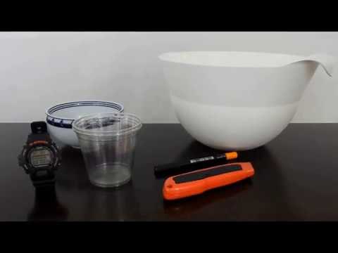 Making water clocks | Science Experiments for Kids