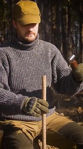 Strong bushcraft connection! #survival #camping #outdoors #bushcraft | Cobb Edwin