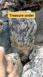 Stone pointer under where treasure buried #treasuredeposit #YamashitaTreasure | Glenn Arcena