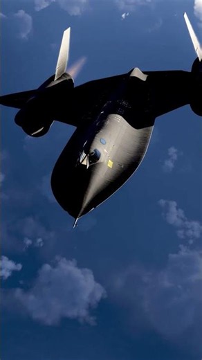 An SR-71 Blackbird conducts high-altitude reconnaissance, somewhere over Russia.