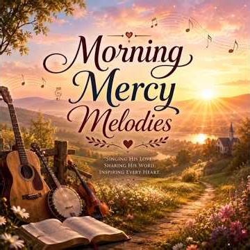 Morning Mercy Melodies | A Joyful Christian Sunrise Song of Hope & God's Mercy 🌅🎶