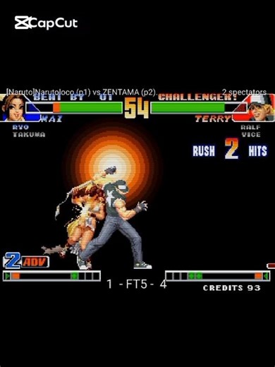 KOF 98 INSANE 100% COMBO 😱🔥 You Won’t Believe This Finish! #shorts