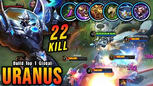 13K views · 300 reactions | 22 Kills!! Offlane Uranus with Full Def Build 100% Annoying!! - MLBB #gameplayproplayer #uranus #MLBB | Gameplay Proplayer Live | Facebook