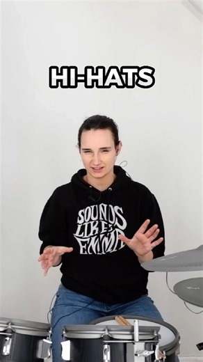 As a beginner drummer, coordinating open hi-hats can be a bit tricky. Here’s a great exercise to improve your coordination. It might be tough at first, but once you get the hang of it, you’ll have a solid foundation for using open hi-hats in various grooves. Keep at it! 💪🥁 #drumgroove #drumbeats #drumlessons #drumuniversity #drummer #learndrums #femaledrummer | Love To Learn Drums