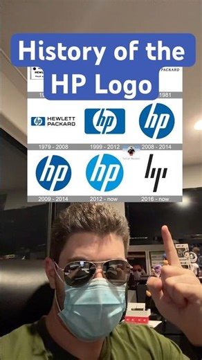 History of the HP Logo #shorts