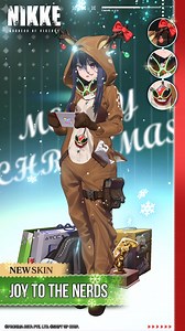 14K views · 1K reactions | 【Costume Introduction】  Costume Name: Joy to the Nerds  NIKKE: Exia  How to Obtain : Costume Shop #NIKKE #Exia | GODDESS OF VICTORY: NIKKE | Facebook