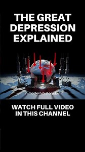 THE GREAT DEPRESSION EXPLAINED #economy #globalfinancialsystem #financehistory