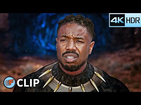 Killmonger's Death Scene | Black Panther (2018) IMAX 4K HDR Movie Clip