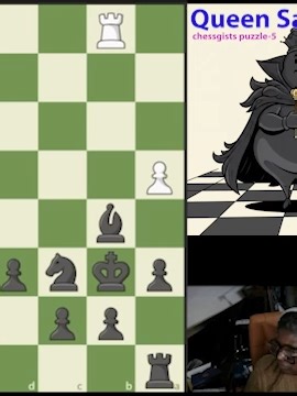 Queen Sacrifice Puzzle in Chess: Find the Winning Move