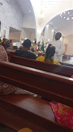 I attended Mass at saint Theresa's cathedral Nsukka and sat in a row as usual. It was like people were avoiding that seat.A few moments later,a group of people came in and sat there. The Mass began and a religious person stood in front of us and started the sign language.That was when I found out I have been included in the deaf and dumb institution. I quickly moved,but with a grateful heart. At least the church remembers everyone.