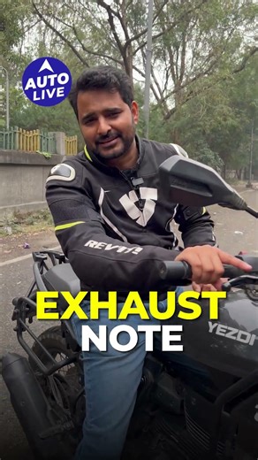 YEZDI Adventure Exhaust note | Auto Live #yezdi #yezdiadventure