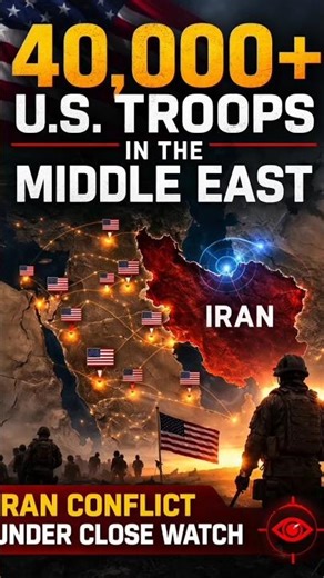 40,000+ U.S. Troops Deployed in the Middle East”