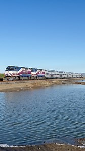 Altamont Corridor Express operates trains every weekday between Stockton and San Jose, CA. In addition to the 6 Charger locomotives the commuter agency owns, ACE also has a small fleet of Motive Power Inc built F40PH-3C units, constructed between 1998 and 2006. These were the last F40 locomotives of any type ever built. In this scene from January of 2025, two ACE F40s are seen pulling the last westbound train of the morning through Alviso. For the last several years, two F40s have regularly been