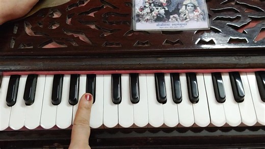 How to play chords in Hare Krishna kirtan #harmonium #kirtan #iskcon 🎸🎶💫🔥💖🎵 Harmonium Notation for some kirtans from the video: https://www.facebook.com/share/p/19i1VnkKjR/ Thanks for watching 🙏🙏 | Hare Krishna Kirtan Training by Jagannatheshwari