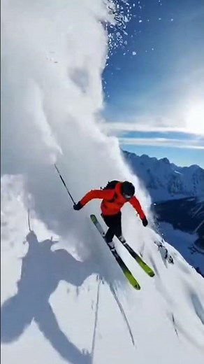 Skiing Down Mount Videos 🎬 High Speed Ski 🏂 Best Insane Mountain Skiing Moments & Fails 🚀