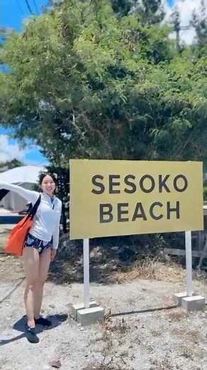The water is so clear! I swam with Okinawan fish in the waters of Sesoko Island 🐠🫧 [Sesoko Beach]...
