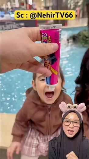 Chocolate toothpaste 🍫 @NehirTV66 #shorts