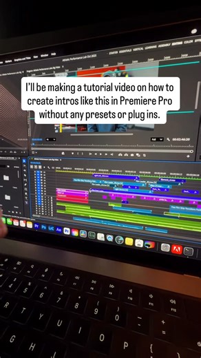 Travis Denny | Freelance Videographer & Editor 🎥💻 on Instagram: "This is an intro I made for a short docu-style brand video I made for this gym. If you want to learn how to create this in Premiere Pro, I’ll be making a tutorial video on this soon. #premierepro #adobevideo #videoeditor"