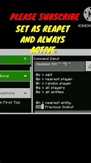 TNT RAIN COMMAND MINECRAFT 😱😱