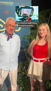 Mayson on Instagram: "In my O.W.C.A era!! 💫🩵🧡 . Recreating this scene from Phineas and Ferb with @mmonogram was literally one of the coolest experiences ever АНННННН!!! . #phineasandferb #perrytheplatypus #d23 #disneychannel #voiceacting #phineasandferbmemes Perry the Platypus • Major Monogram"