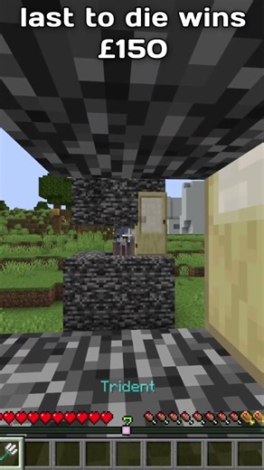 Minecraft DROPPER ROULETTE #minecraft #funny #memes #shorts #pvp