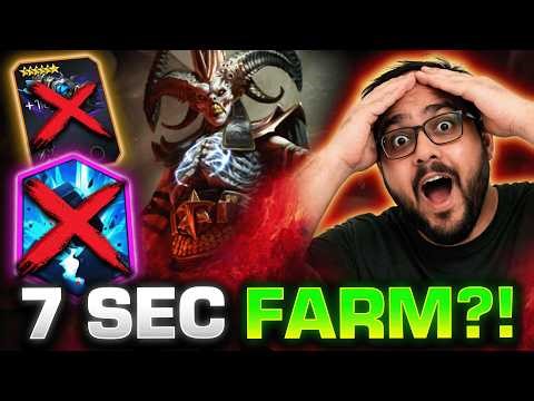 SAND DEVIL CRUSHED IN SECONDS! Speed Farm Team Build And Strategy | Raid Shadow Legends