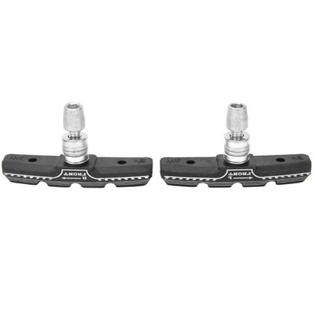 V Brake Block Shoe,A Pair Lebycle Rubber Brake Pad Bike V Brake Block Shoe Striking Appearance - Walmart.ca
